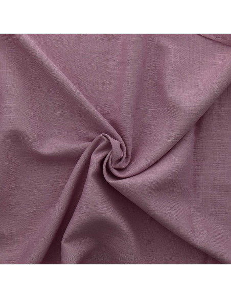 Linen viscose fabric - Pink