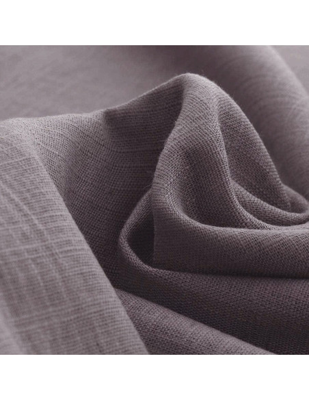 Linen viscose fabric - Gray