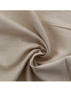 Linen viscose fabric - Beige 2