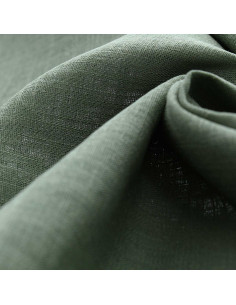 Linen viscose fabric - Green