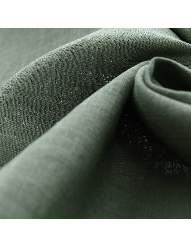 Linen viscose fabric - Green