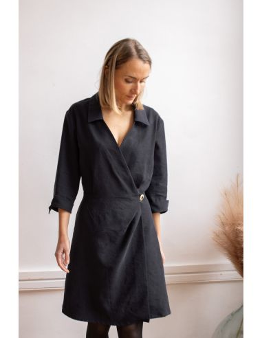 Salomé Wrap Dress Pattern - Joli Lab
