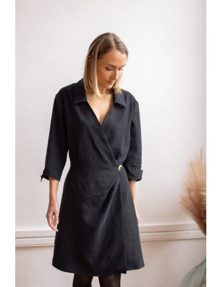Salomé Wrap Dress Pattern - Joli Lab