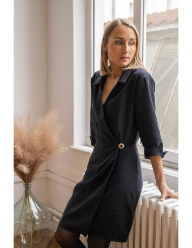 Salomé Wrap Dress Pattern - Joli Lab