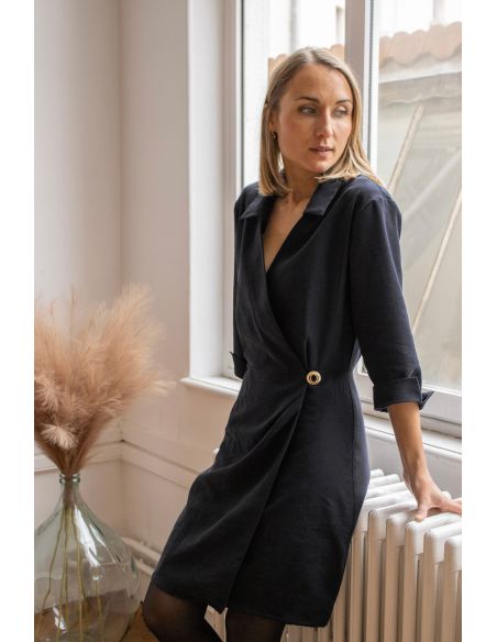 Salomé Wrap Dress Pattern - Joli Lab