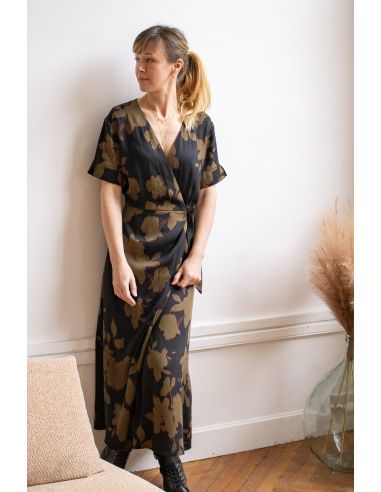 Salomé Wrap Dress Pattern - Joli Lab
