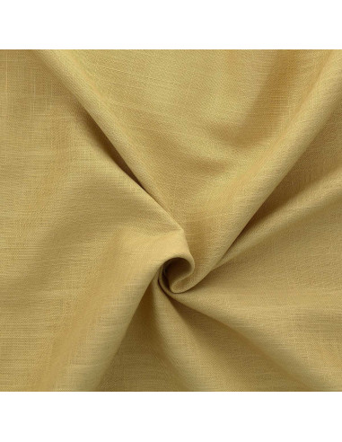 Linen viscose fabric - Ochre