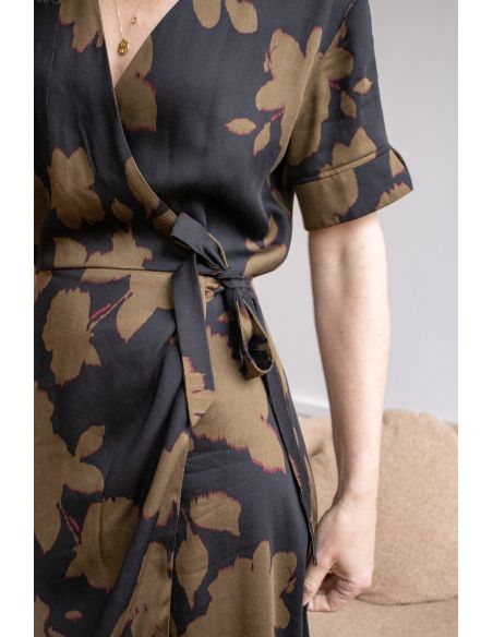 Salomé Wrap Dress Pattern - Joli Lab