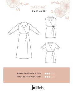 Salomé Wrap Dress Pattern - Joli Lab 2