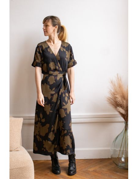 Salomé Wrap Dress Pattern - Joli Lab