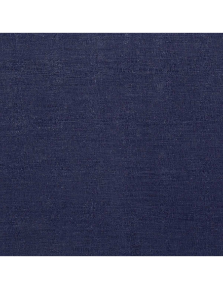 Viscose linen fabric - Navy blue