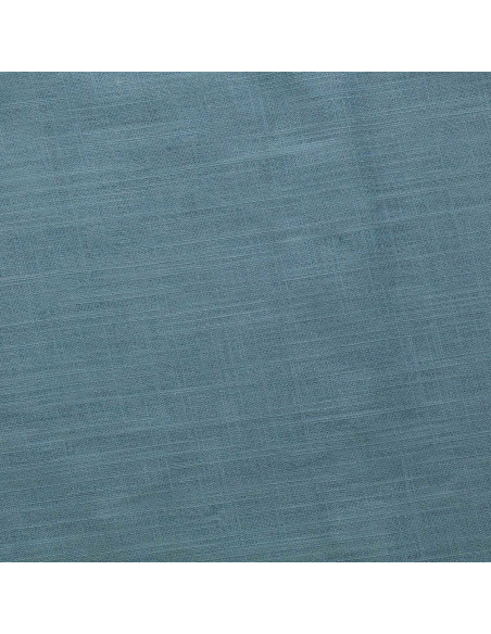 Light vintage blue linen viscose fabric