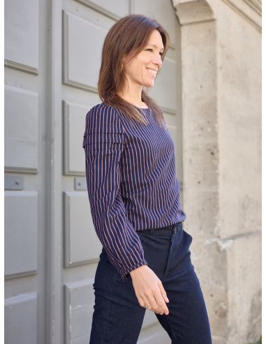Muse Blouse Pattern - Atelier Scämmit