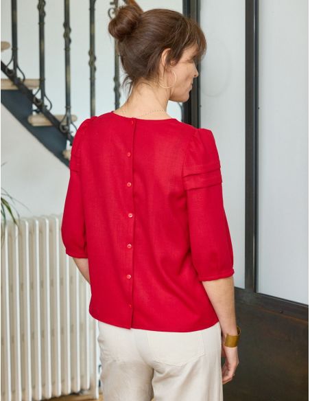 Muse Blouse Pattern - Atelier Scämmit