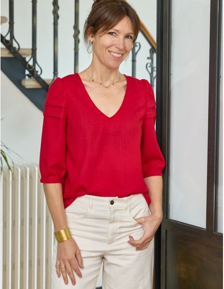 Muse Blouse Pattern - Atelier Scämmit