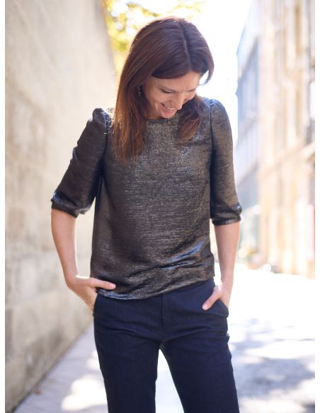 Muse Blouse Pattern - Atelier Scämmit
