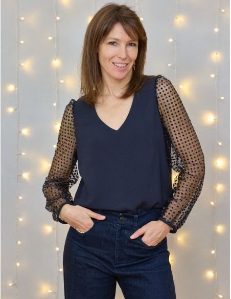 Muse Blouse Pattern - Atelier Scämmit