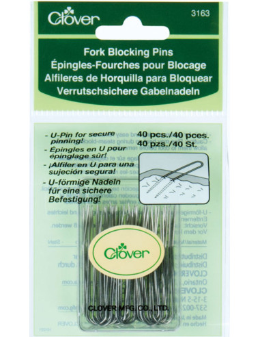 Fork pins for blocking