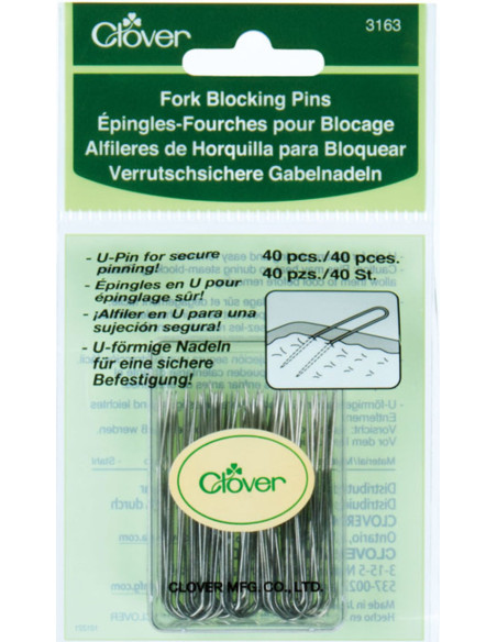 Fork pins for blocking
