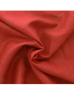 Linen viscose fabric - Ruby 2