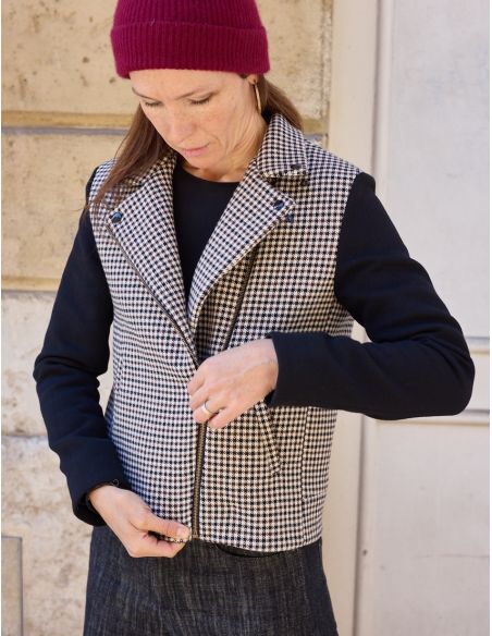 Electra Perfecto Style Jacket Pattern - Atelier Scämmit