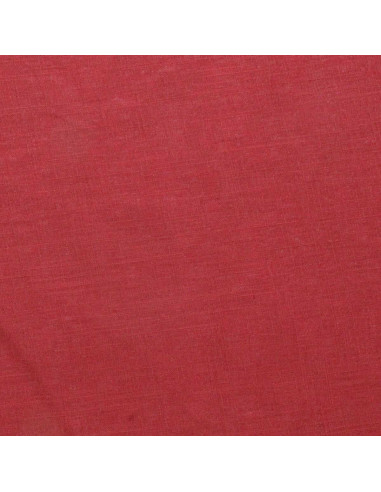 Linen viscose fabric - Ruby