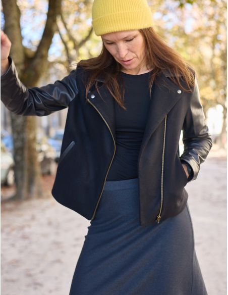 Electra Perfecto Style Jacket Pattern - Atelier Scämmit