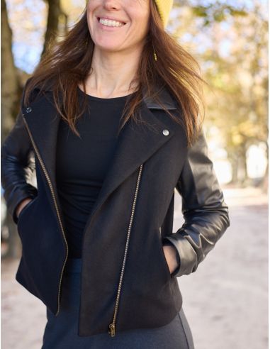 Electra Perfecto Style Jacket Pattern - Atelier Scämmit