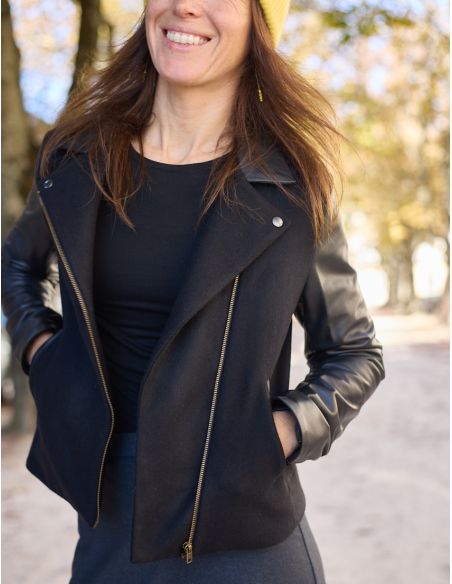 Electra Perfecto Style Jacket Pattern - Atelier Scämmit