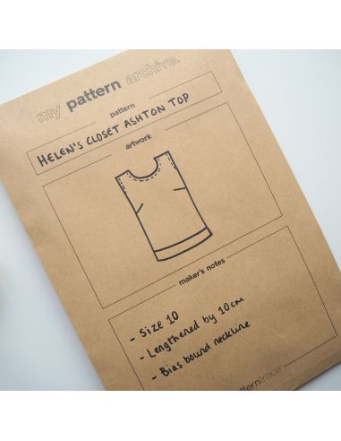 Storage envelopes for sewing patterns – set of 10