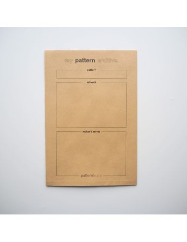 Storage envelopes for sewing patterns – set of 10