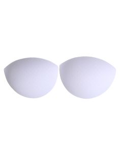 White demi-cup bras