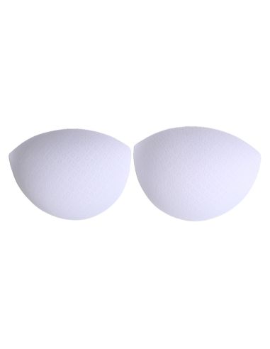 White demi-cup bras
