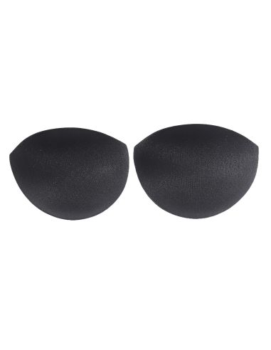 Black demi-cup bras