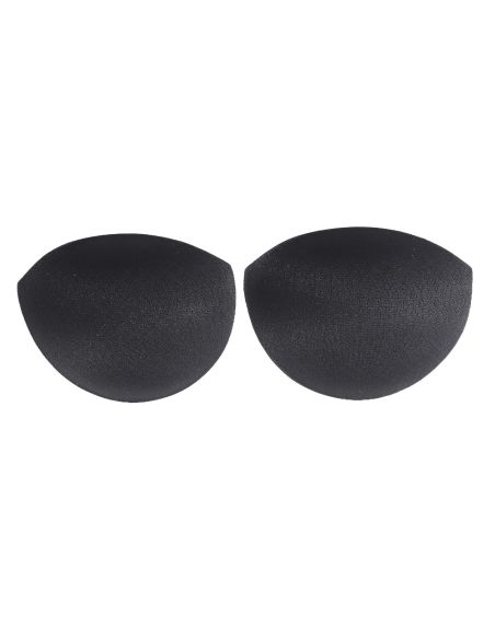 Black demi-cup bras