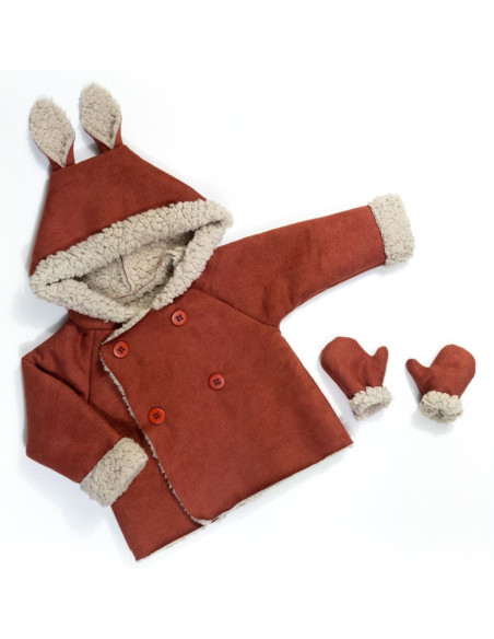 Pattern for vest, jacket, bathrobe, and raincoat Grand Ourse - Ikatee