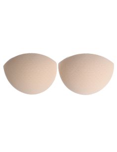 Beige half-cup bras