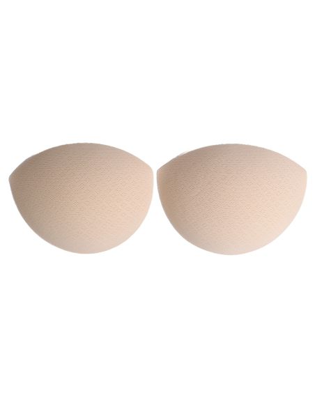 Beige half-cup bras