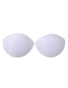 White half-moon push-up bra cups