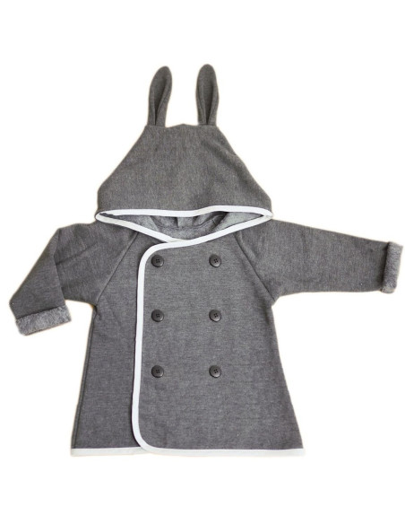 Pattern for vest, jacket, bathrobe, and raincoat Grand Ourse - Ikatee