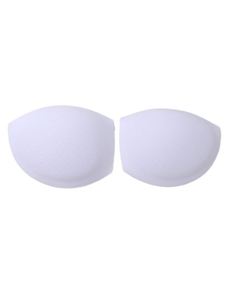 White 3/4 push-up bra cups