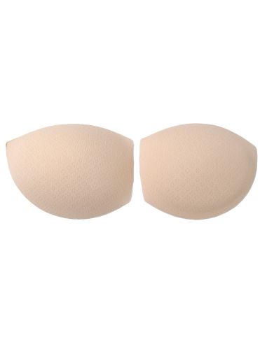 Beige 3/4 push-up bra cups