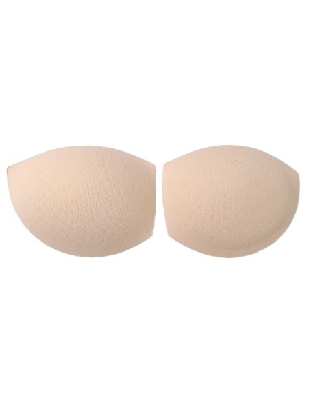 Beige 3/4 push-up bra cups