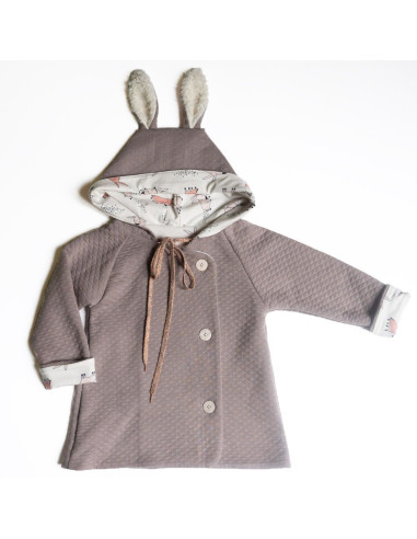 Pattern for vest, jacket, bathrobe, and raincoat Grand Ourse - Ikatee