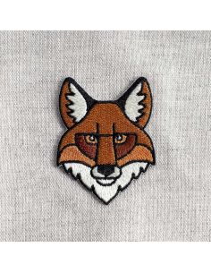 Iron-on fox patch