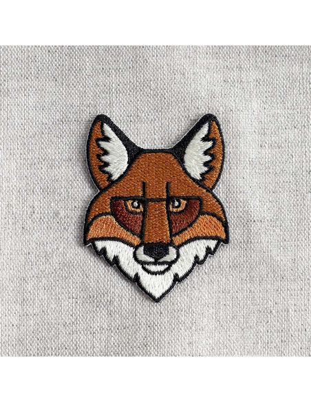 Iron-on fox patch