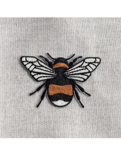 Iron-on bee patch