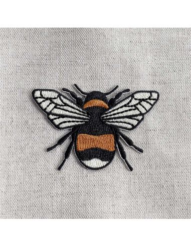 Iron-on bee patch