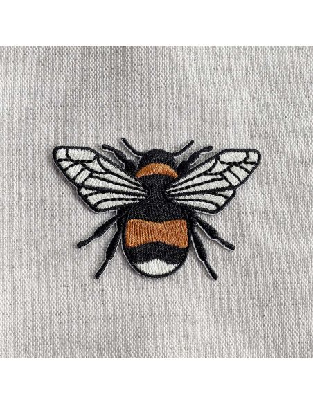 Iron-on bee patch