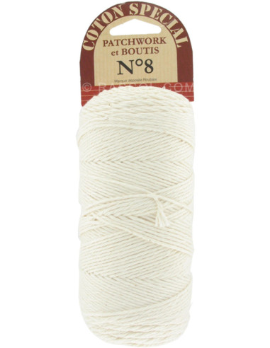 Special Boutis Cotton No. 8 - Natural